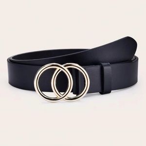 B1G1🌸 Double Circle Ring Buckle Belt